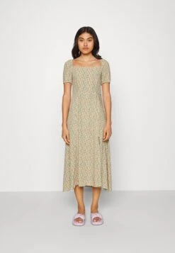 Even&Odd Vestido Informal - Green/Pink