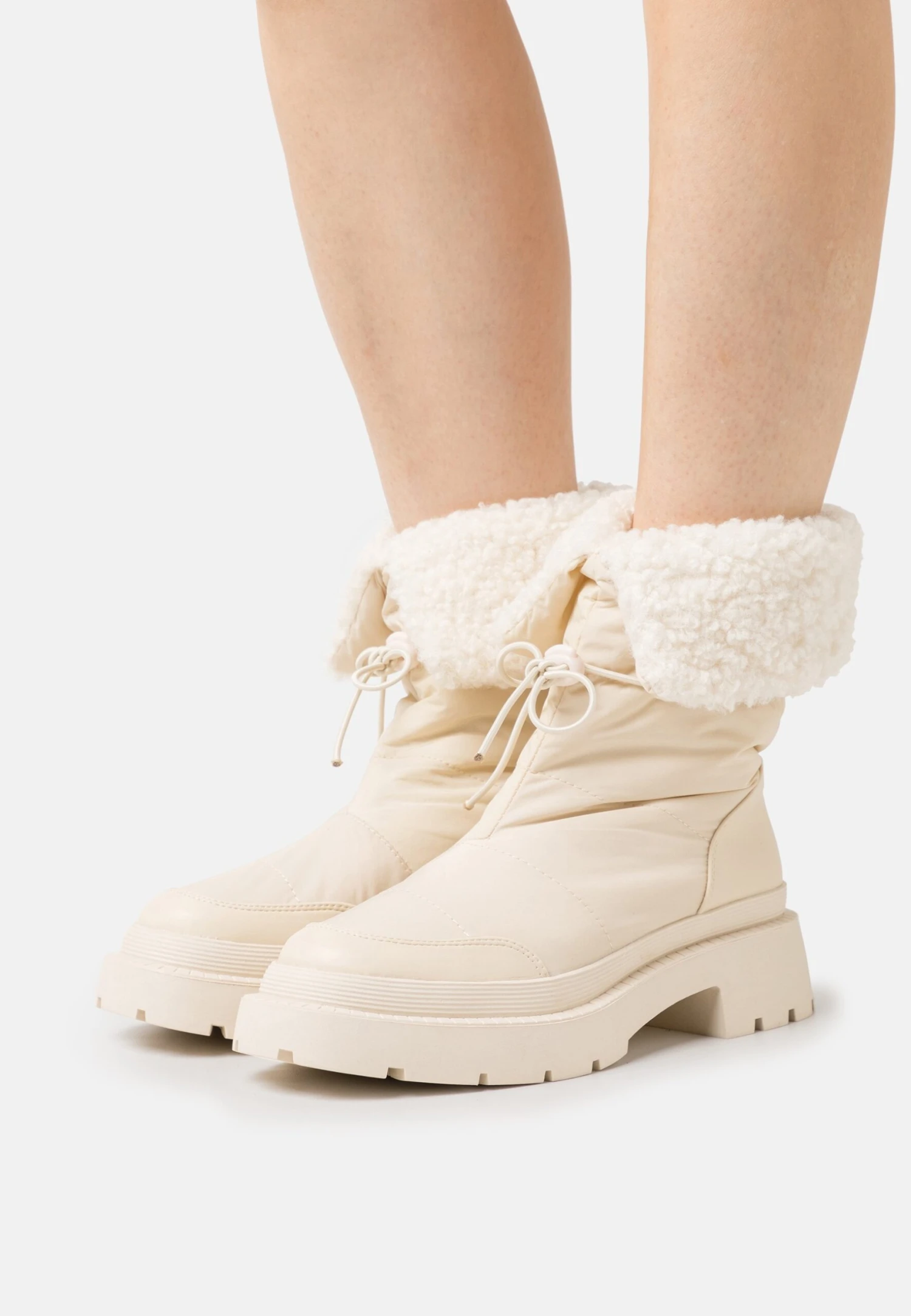 Winter Boot - Botines - Beige 1 Winter Boot - Botines - Beige