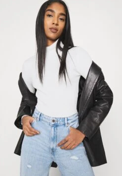 Even&Odd Cropped Turtle Neck 2 Pack - Jersey De Punto - Black/ White -ASOS TIENDA 045797ed152241be9bd628e7e24dc4c3