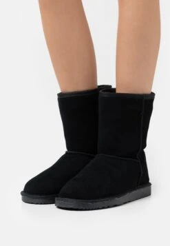 Even&Odd Leather - Botines - Black