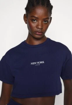 Even&Odd Chándal - Dark Blue/White -ASOS TIENDA 09acc032daf642919700cf9db7b6a060