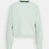 Even&Odd Moss Stitch Jumper - Jersey De Punto - Light Green
