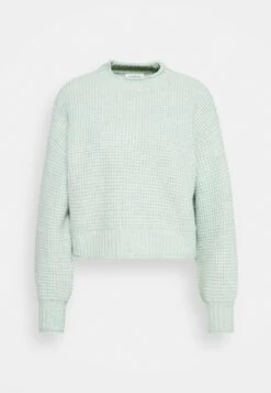 Even&Odd Moss Stitch Jumper - Jersey De Punto - Light Green