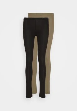 Even&Odd 2 Pack - Leggings - Black/Dark Green -ASOS TIENDA 0d2ddaf9d12a481b899b5fa55a52190d