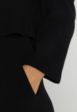 Even&Odd Cropped Jumper - Jersey De Punto - Black -ASOS TIENDA 10716b29e3fd4dcd813ae28c5b6486e3