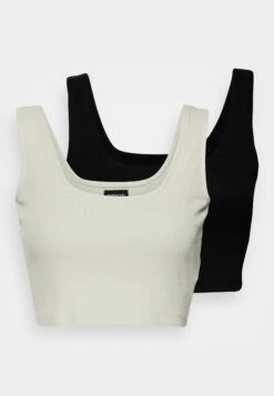 Even&Odd Top - Black/Light Green -ASOS TIENDA 120aab8de87641b09f4db1a18f6b1297