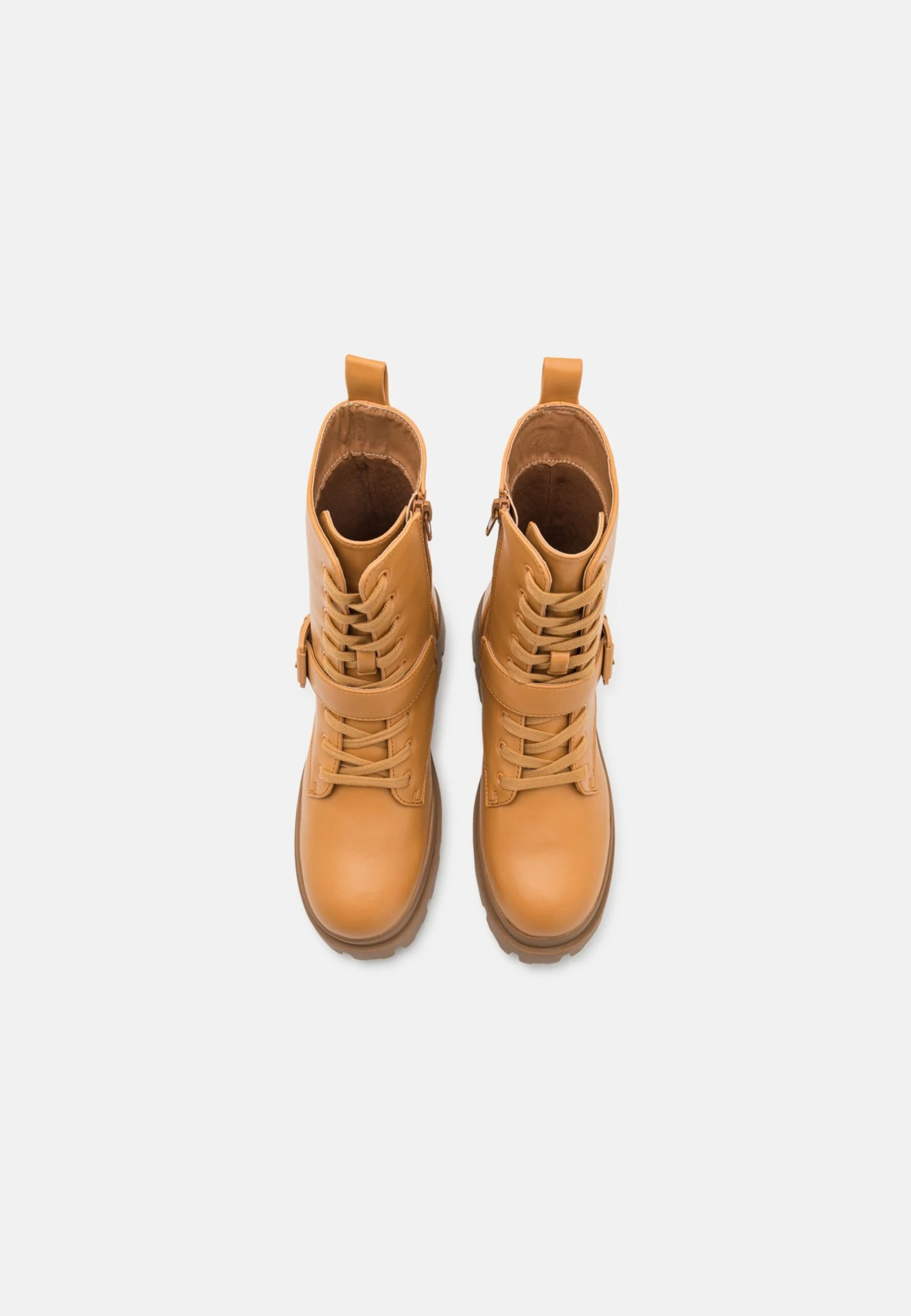 Botines Con Plataforma - Cognac 6 Botines Con Plataforma - Cognac - Imagen 6