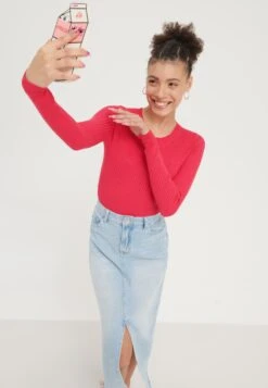 Even&Odd Jersey De Punto - Pink -ASOS TIENDA 13e8d9d01abc41dbba2bbb113c9808da