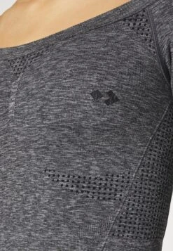 Seamless Cropped Longsleeve - Camiseta De Manga Larga - Black -ASOS TIENDA 187fd3003dd64441b75c7504fe31ea50