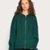 Even&Odd Sudadera Con Cremallera - Dark Green