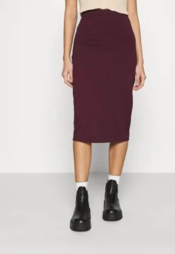 Even&Odd 2 Pack - Falda De Tubo - Black/Bordeaux -ASOS TIENDA 1a37ec373db348e3997f588b92cde828