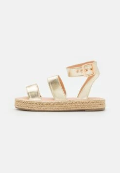 Sandalias Con Plataforma - Gold -ASOS TIENDA 2ae3dc23ecff4004b4cca458f297af48