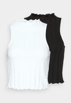 2 Pack - Top - Black/White -ASOS TIENDA 2b57ace591af4c5d91d4bf1f52faeed3