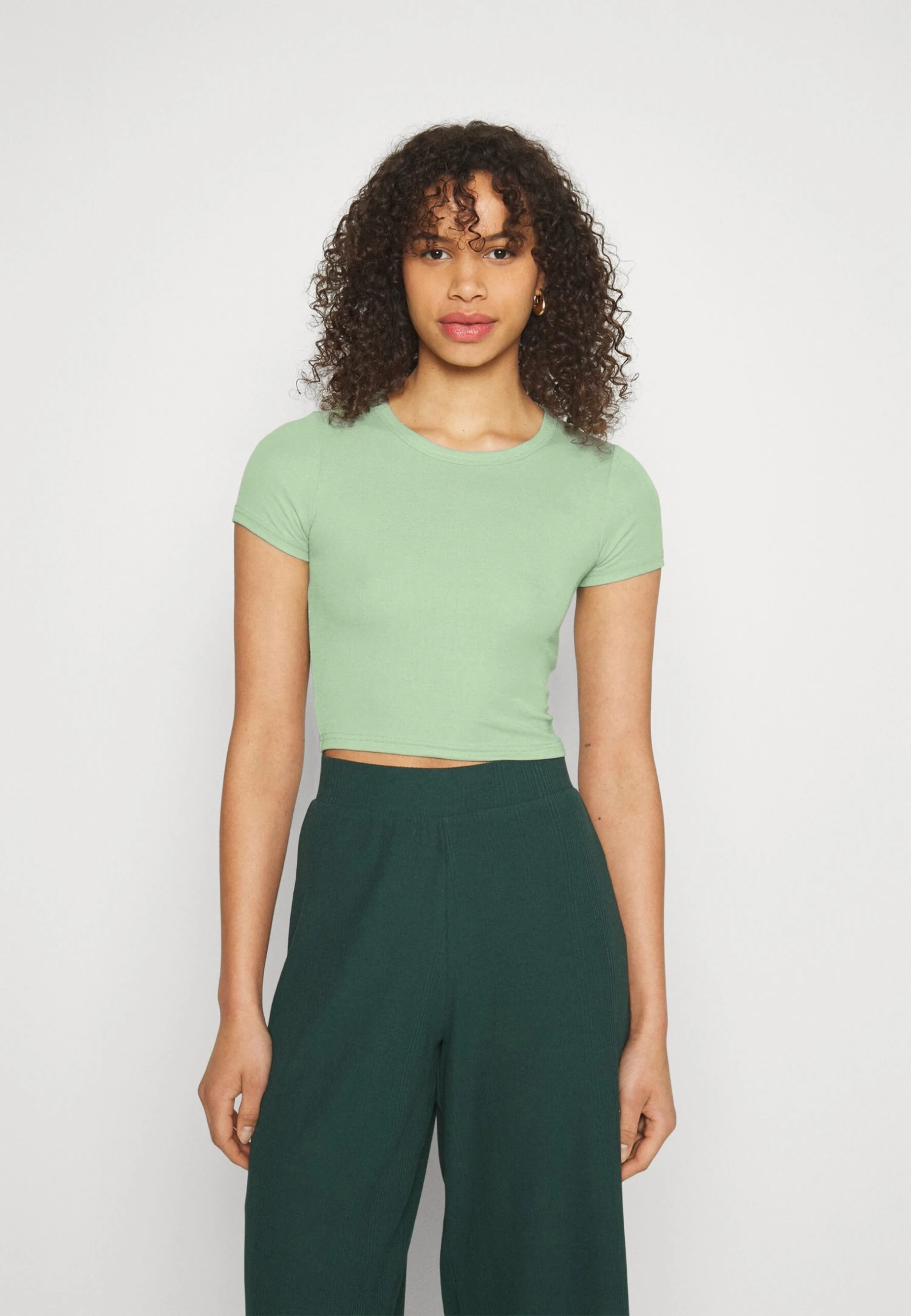 Camiseta Básica - Pink/Green 2 Camiseta Básica - Pink/Green - Imagen 2