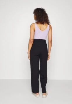 Wide Leg Trousers - Pantalones - Black -ASOS TIENDA 2cbb613d41e74559826369512b20120c