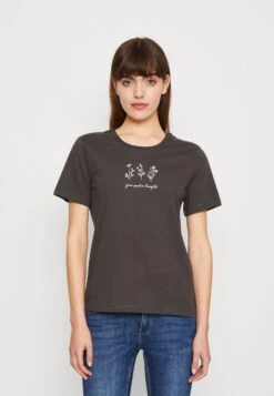 Even&Odd Camiseta Estampada - Anthracite