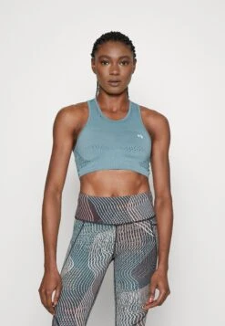 Sujetadores Deportivos Con Sujeción Media - Blue-Grey