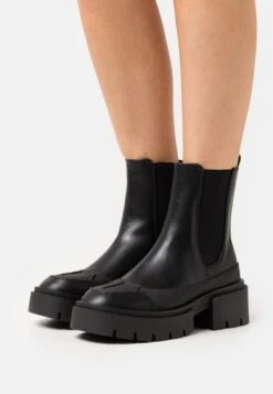 Even&Odd Winter Boot - Botines Con Plataforma - Black
