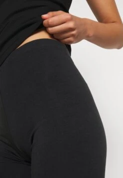 Even&Odd 2 Pack - Leggings - Mottled Light Grey/Black -ASOS TIENDA 30e6cbf50a3c4ef58e74ca0db7de7e1a