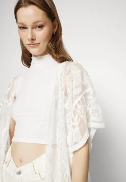 Even&Odd Chaqueta De Punto - White -ASOS TIENDA 337d6818e91f4b808508e65bb1fce02e