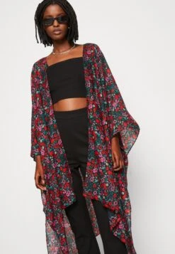 Even&Odd Floral - Chaqueta Fina - Red -ASOS TIENDA 352430b06d554cd7b2369f1eeefda106