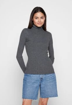 Even&Odd Jersey De Punto - Mottled Dark Grey