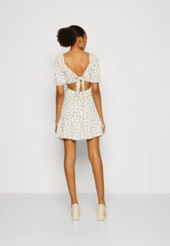 Even&Odd Vestido Informal - Beige/Blue/Multi-Coloured -ASOS TIENDA 370e8b75f890424b8b1434589a8f8d71