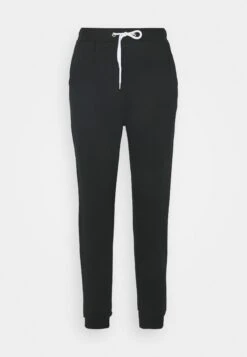Even&Odd Regular Fit Jogger With Contrast - Pantalones Deportivos - Black -ASOS TIENDA 3814cbe48d4d428994690f7437bcdf0f