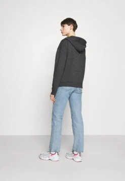 Even&Odd Sudadera Con Cremallera - Mottled Dark Grey -ASOS TIENDA 382040c7aefa43d4b32996c32327d3a1