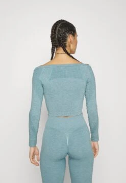 Seamless Cropped Longsleeve - Camiseta De Manga Larga - Blue-Grey 7 Seamless Cropped Longsleeve - Camiseta De Manga Larga - Blue-Grey -ASOS TIENDA 3b3db7b737504ac6b7fb7d3b77257033