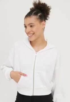 Even&Odd Sudadera Con Cremallera - White