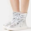 Even&Odd Snow Boot - Botines Con Plataforma - Silver