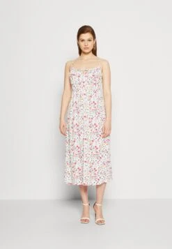 Even&Odd Vestido Informal - White/Yellow