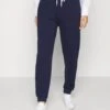 Even&Odd Regular Fit Jogger With Contrast - Pantalones Deportivos - Dark Blue