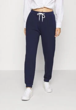 Even&Odd Regular Fit Jogger With Contrast - Pantalones Deportivos - Dark Blue