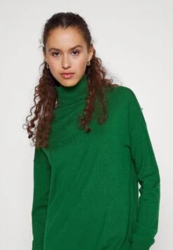 Even&Odd Rollkragen Basic Maxi Strickkleid - Vestido Largo -Green -ASOS TIENDA 588a5718d28d4d5998fab242be99b090