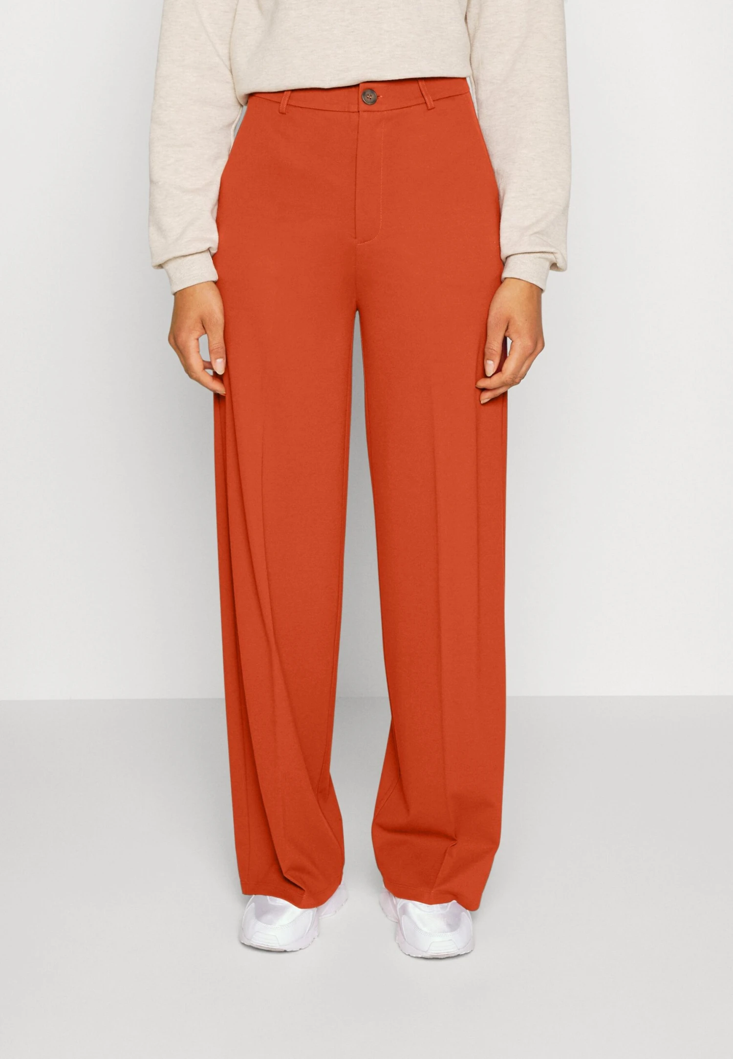 Wide Leg Trousers - Pantalones -Brown 1 Wide Leg Trousers - Pantalones -Brown