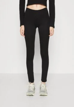 Even&Odd 2 Pack - Leggings - Black/Dark Green -ASOS TIENDA 5c30df74ba04427da69277e97f5b4e6b