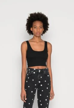 Even&Odd Top - Black/Light Grey -ASOS TIENDA 5fd204633dc44a52b39c1bf4e2f26a16