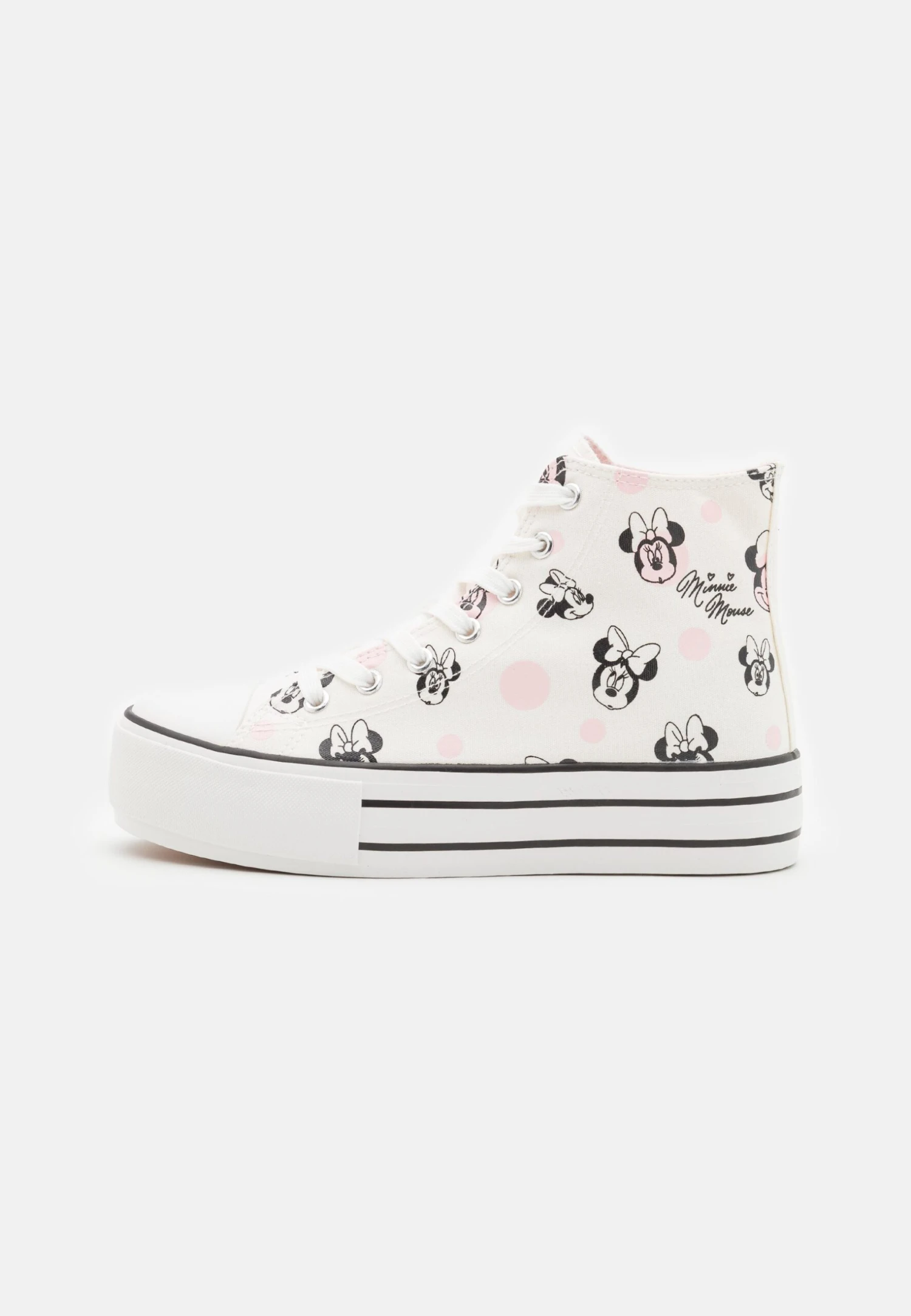 Even&Odd Disney Minnie Mouse - Zapatillas Altas - Rose Gold-Coloured/White 2 Even&Odd Disney Minnie Mouse - Zapatillas Altas - Rose Gold-Coloured/White - Imagen 2