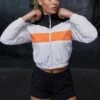 Cropped Training Jacket - Chaqueta De Entrenamiento - White