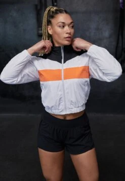 Cropped Training Jacket - Chaqueta De Entrenamiento - White