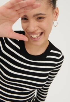 Even&Odd 2 Pack - Jersey De Punto - Black / Off-White -ASOS TIENDA 63334b7799194d7fa75e95f6ef6e745e