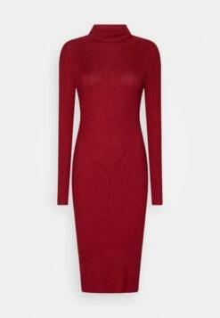 Even&Odd Vestido De Punto - Bordeaux