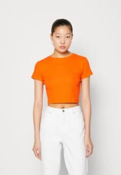 Even&Odd 3 Pack - Camiseta Básica - Beige/Black/Orange -ASOS TIENDA 666905ca40b44a78a681cface06c936c