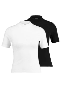 2Er Pack - Camiseta Básica - White/Black