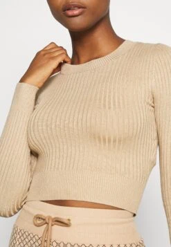 Even&Odd 2 Pack - Jersey De Punto - Black/Sand -ASOS TIENDA 6880b4bfe5b9420d8ce6118e65575ed0