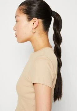 Even&Odd 3 Pack - Camiseta Básica - Beige/Black/Orange -ASOS TIENDA 6a607e451206440c87d47d6ad73e3a0d