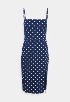 Even&Odd Strappy Mini Bodycon Dress- Vestido Ligero - Blue/White -ASOS TIENDA 6cc729deed664346861f07732e85cacd