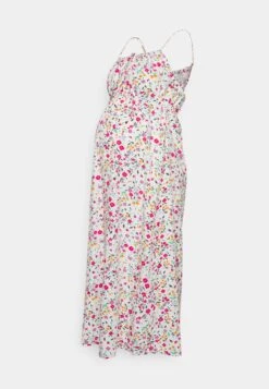 Woven_Mama_Midi Summer Dress- Vestido Ligero - White/Yellow -ASOS TIENDA 7029cb30af3d473eb2638e3ef6a256a8